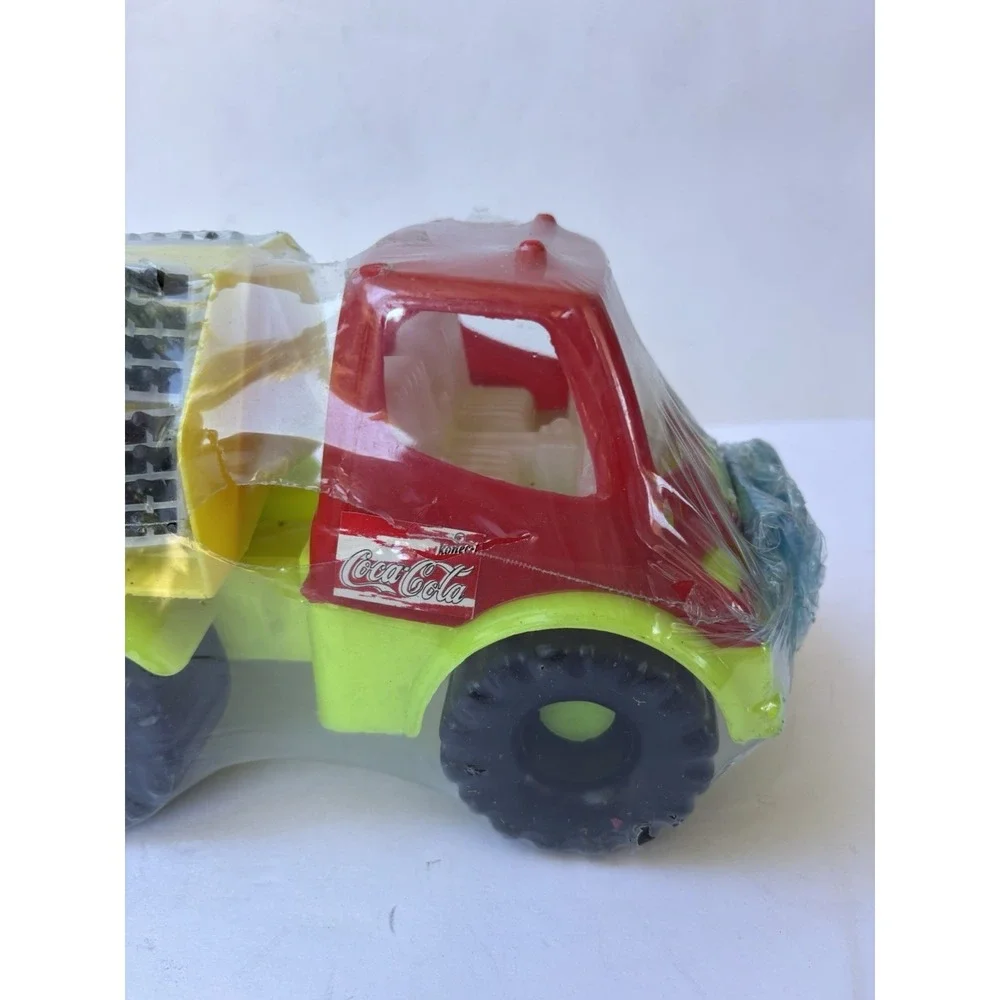 Vintage Plastics Green COCA COLA Delivery Truck  Kinect-t Coke 12